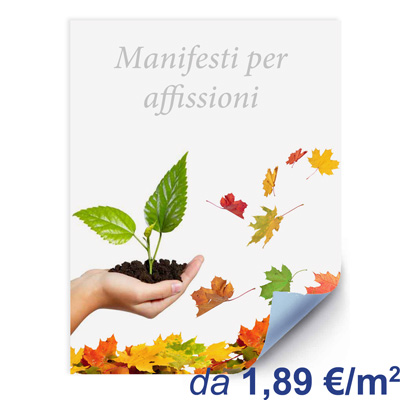 Manifesti per affissioni