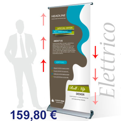 Roll-up rotary 78x407