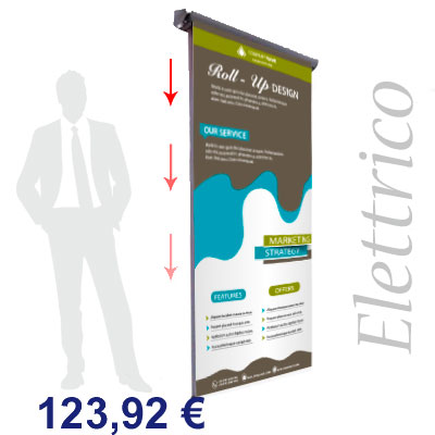 Roll-up Rotary Wall 82x330