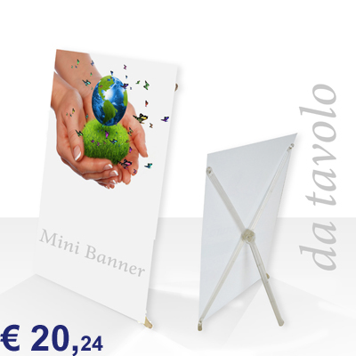 Mini X-Banner 29,7x42 cm