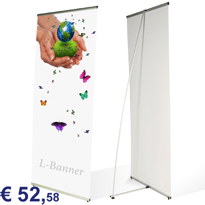 L-Banner 80x200 cm