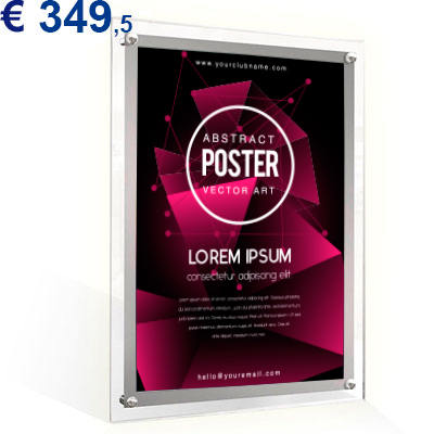 Led-Crystal a parete A0