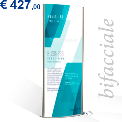 Led-Totem bifacciale 60x170